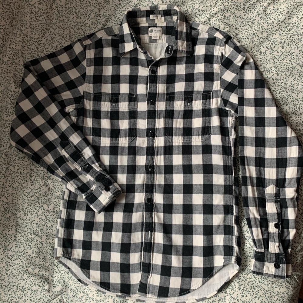 J. Crew Plaid Button Down